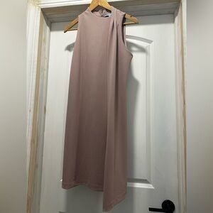 ANTONIO MELANI One Shoulder Mauve Dress
